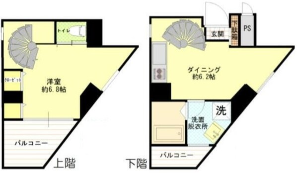 コスモポリタンの物件間取画像